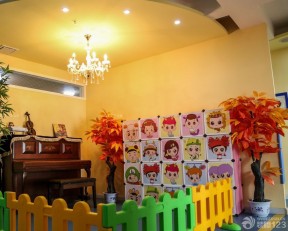 幼兒園裝修設計效果圖 水晶吊燈圖片