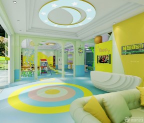 幼兒園裝修設計效果圖 大廳吊頂