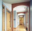 医院室内门洞走廊背景装修效果图片