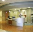 医院室内走廊背景装修与设计图片