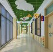 幼儿园走廊吊顶装饰装修效果图片2023