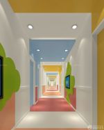 大型幼儿园走廊设计装修图片欣赏