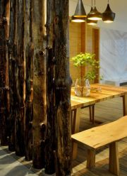 木屋餐廳隔斷裝修效果圖片