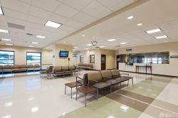 最新美发店等候椅装修效果图片_装修123效果