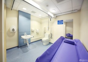 医院卫生间装修 入墙式马桶装修效果图片