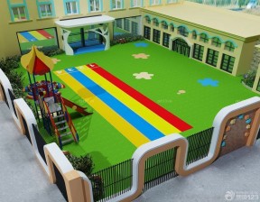 幼兒園室外裝修效果圖