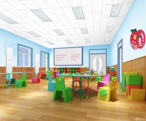 幼兒園地板裝修效果圖