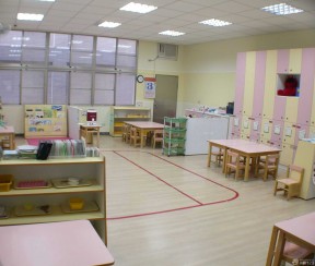 幼儿园地板装修效果图 原木地板装修效果图片