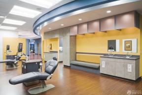 医院背景图片 黄色墙面装修效果图