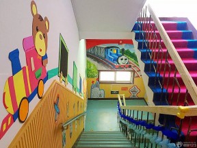 幼兒園樓梯裝修效果圖