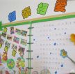 幼儿园教室室内照片墙效果图