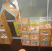 幼儿园室内实木书柜装修效果图集
