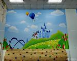 豪华幼儿园室内手绘墙壁画设计图片欣赏