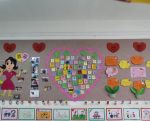 幼儿园教室照片墙效果图