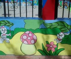 某市区幼儿园手绘墙壁画设计图片大全_装修1