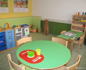 現(xiàn)代簡約幼兒園裝修效果圖 教室