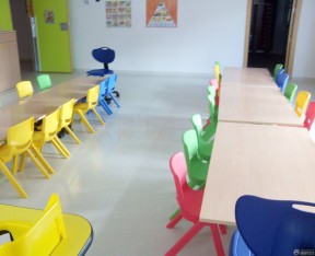 現(xiàn)代簡(jiǎn)約幼兒園裝修效果圖 地板磚