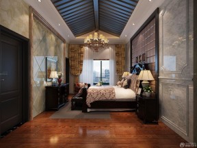 卧室墙面颜色搭配 古典欧式风格