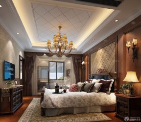 卧室墙面颜色搭配 古典主义风格