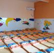 现代幼儿园室内小孩床设计摆放效果图片