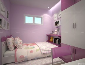 女生小卧室装修效果图 板式家具装修效果图片