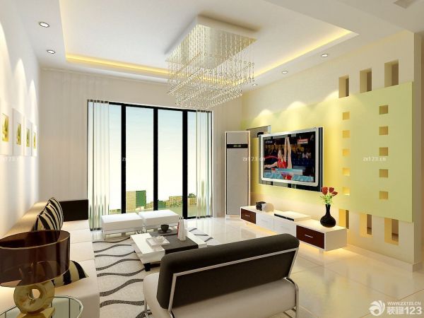 家用客厅瓷砖如何挑选?客厅电视背景墙瓷砖_