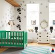 美式宝宝卧室墙面设计装修效果图片