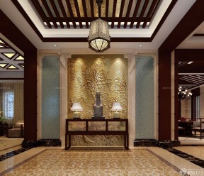 家裝玄關(guān)設(shè)計(jì)效果圖 墻面設(shè)計(jì)裝修效果圖片