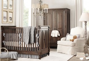 宝宝卧室装修效果图 美式实木家具装修图片