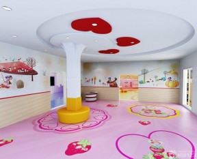 高端幼兒園裝修 室內(nèi)背景墻效果圖
