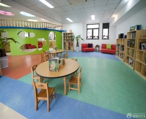 高端幼兒園裝修 室內(nèi)吊頂效果圖