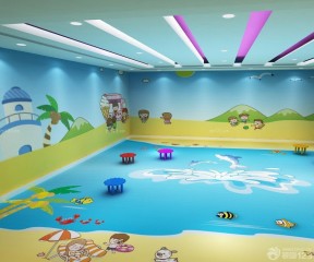 高端幼兒園裝修 背景墻畫