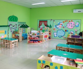 簡(jiǎn)單幼兒園裝修圖片 地板磚