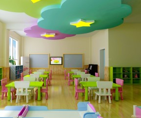 幼儿园室内装修效果图 教室