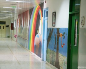 幼儿园走廊装修图