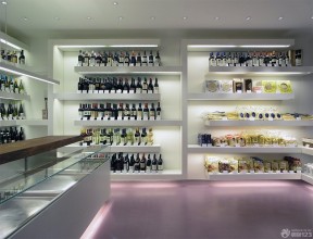 店面裝修效果圖大全 裝修酒柜效果圖