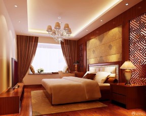 婚房卧室布置效果图 欧式新古典风格