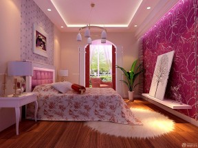 婚房卧室布置效果图 别墅家装设计效果图