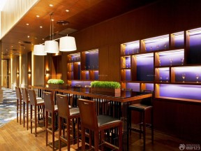 现代酒吧吧台设计图片 酒吧装饰设计