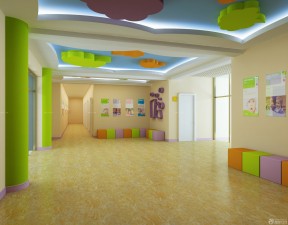 高檔幼兒園裝修圖 大理石地板磚