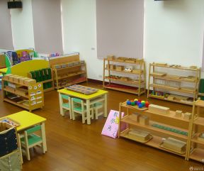 國立幼兒園室內置物架裝修效果圖片大全