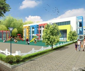 2021幼儿园外观设计效果图