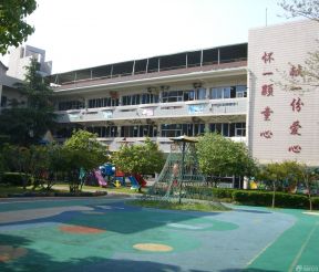 現(xiàn)代幼兒園外裝效果圖圖片大全