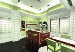 2023眼鏡店面吊頂裝修效果圖片