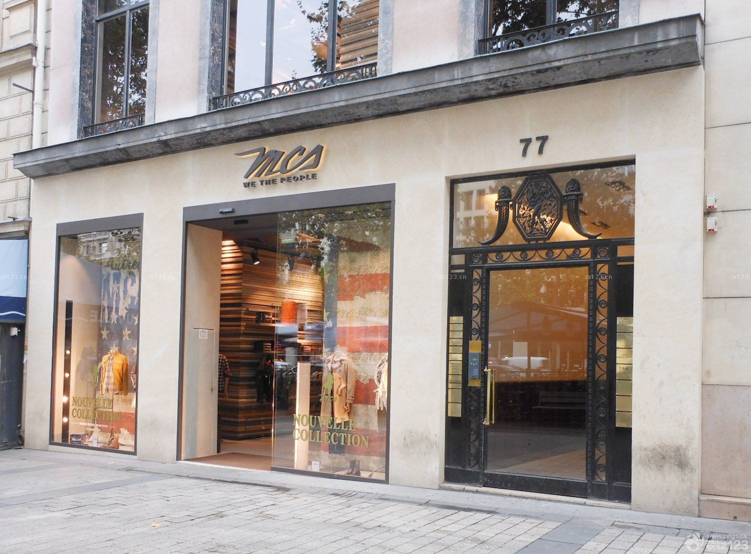 欧式店面橱窗设计装修图