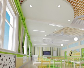 現(xiàn)代幼兒園裝修設(shè)計(jì)欣賞 室內(nèi)吊頂效果圖