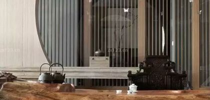 中式風(fēng)格家裝實(shí)木家具效果圖片