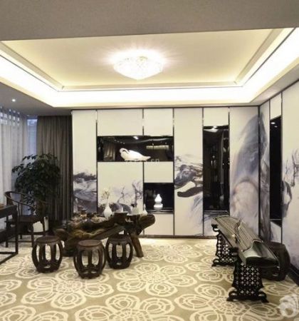 中式風(fēng)格展示柜裝修效果圖片