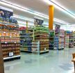 现代大型超市货架摆放效果图片
