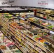 2023大型超市货架摆放效果图